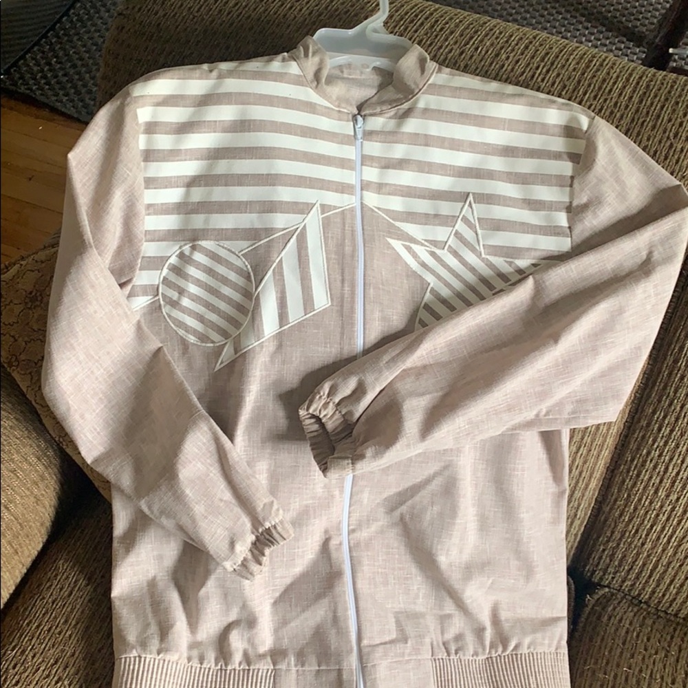 Never worn cotton embroidered jacket